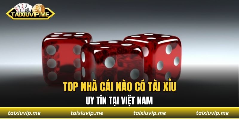 Nhà Cái Nào Có Tài Xỉu Cùng Thương Hiệu Uy Tín Nên Chọn Top nhà cái nào có tài xỉu uy tín tại Việt Nam